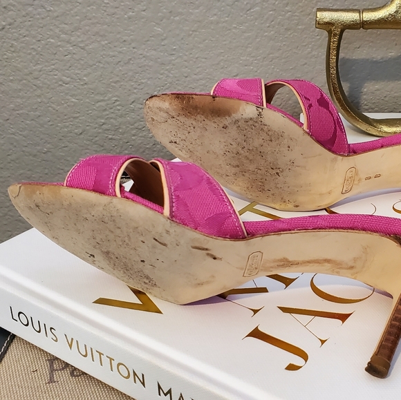 Coach Ciara Slides Shoes 8M - Picture 8 of 9